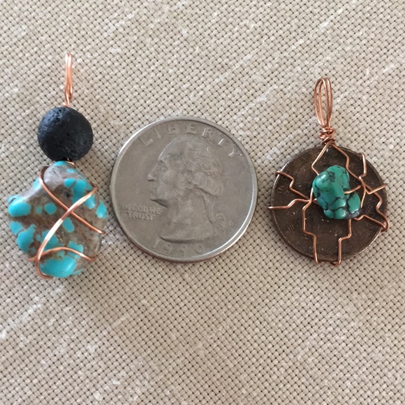 Hand Crafted Pendants Bundle of 2 - Picture 3 of 3